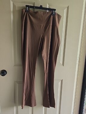 lululemon athletica Brown Boot-Cut Flare Leg Pants